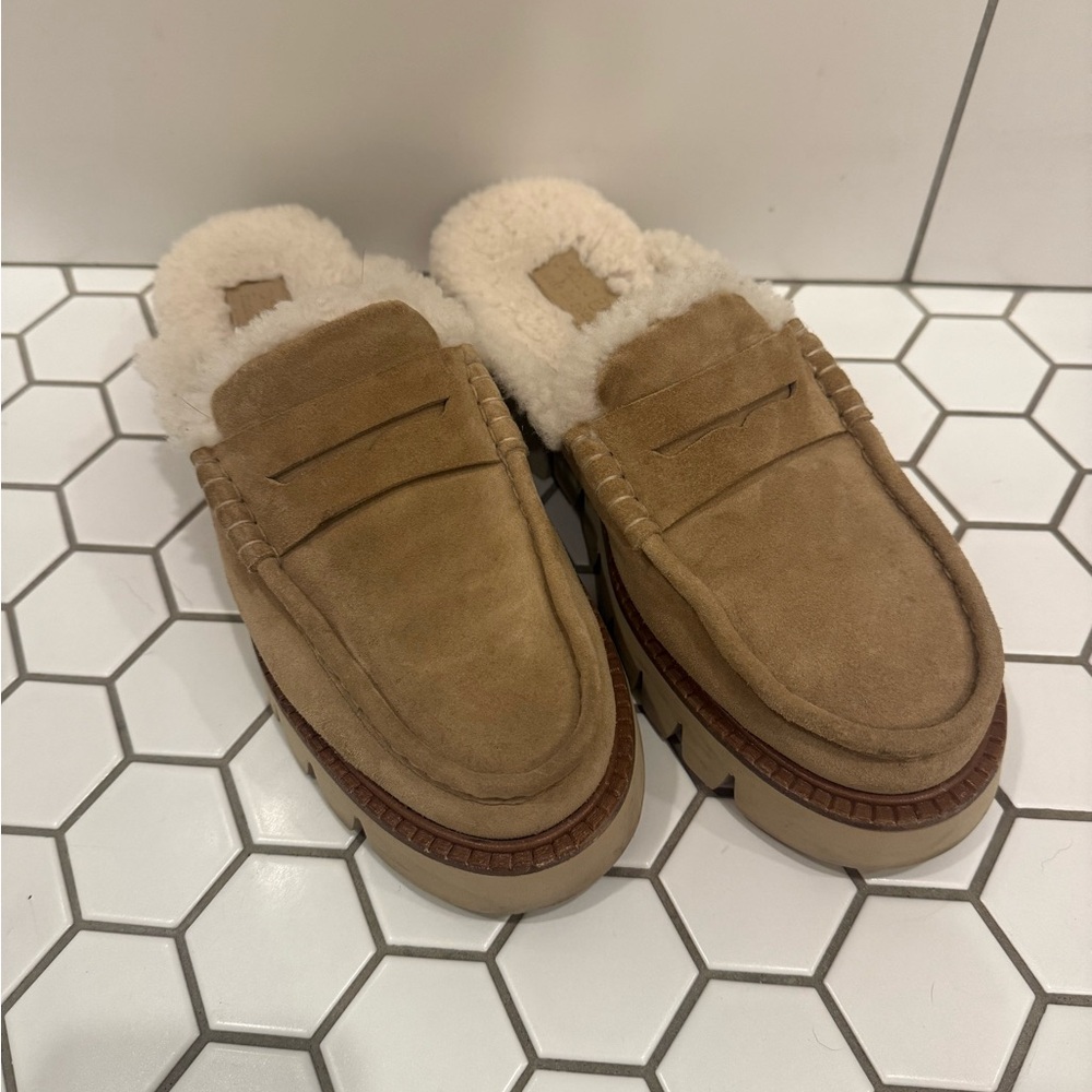 Pedro Garcia shearling lined shoes
